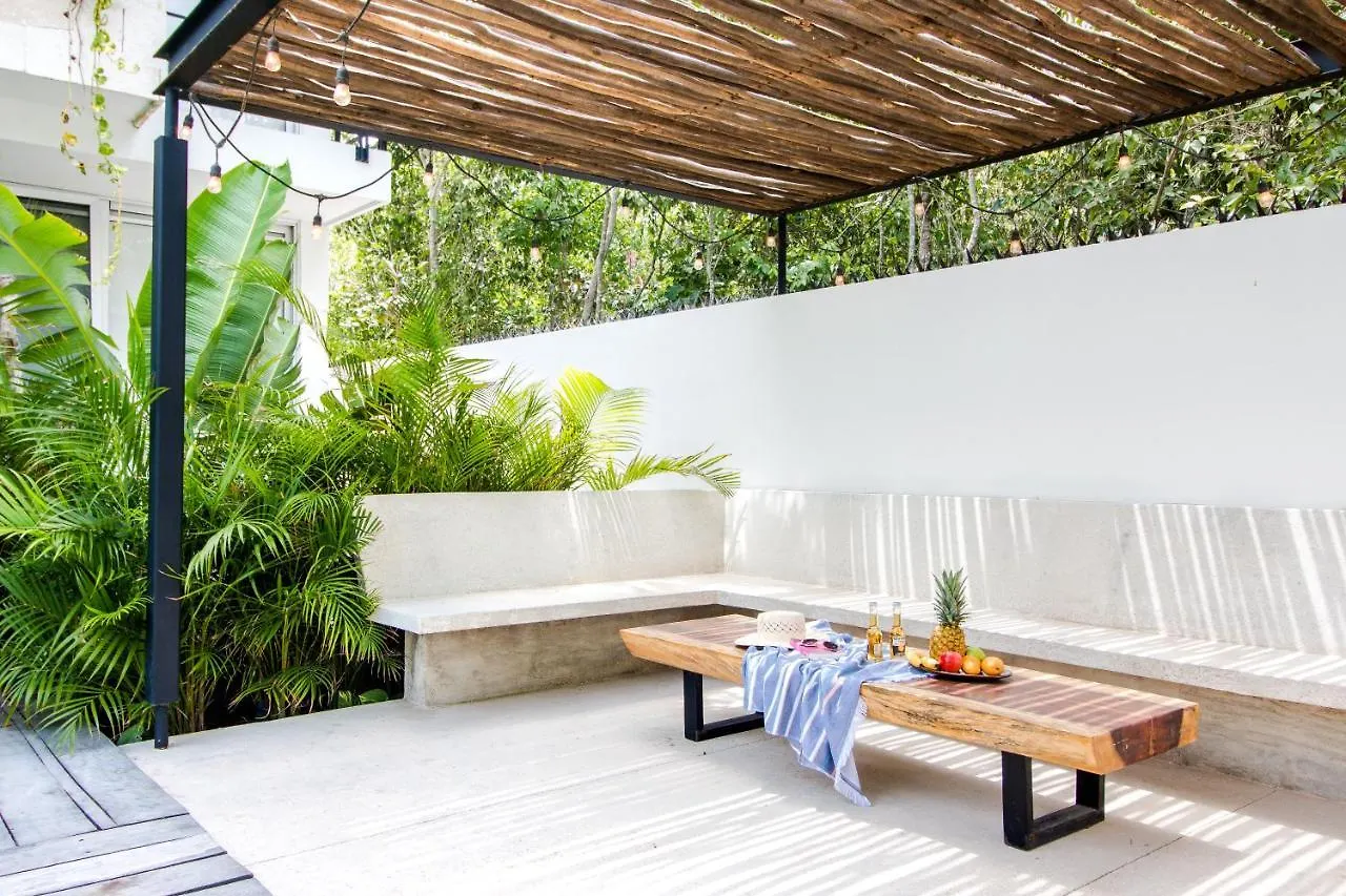 Laid Back In Tropical Vibe Apt Private Pool Lägenhet Tulum