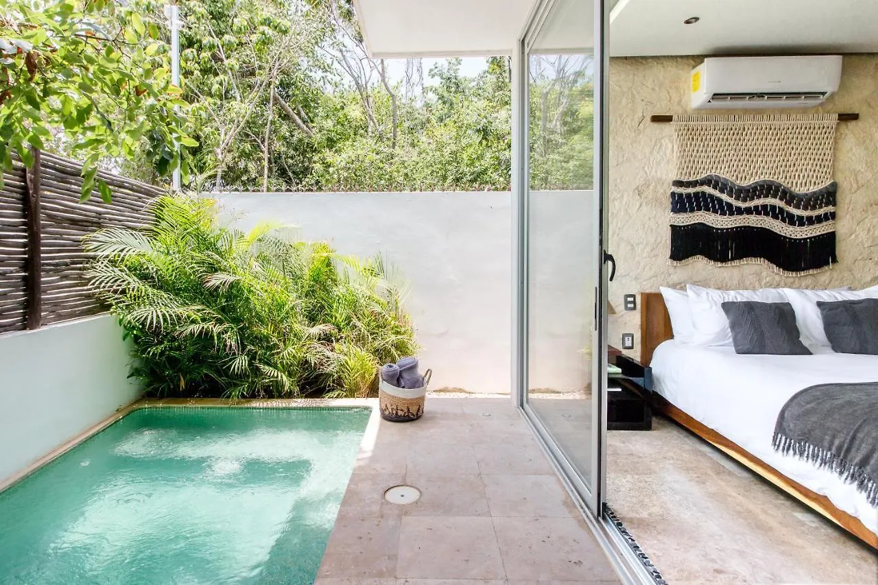 Апартаменты Laid Back In Tropical Vibe Apt Private Pool Тулум